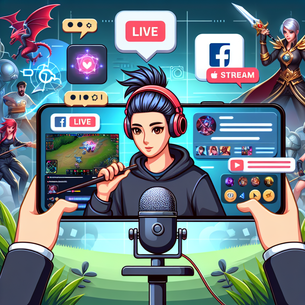Tips Live Streaming Mobile Legends di Facebook dengan Mudah