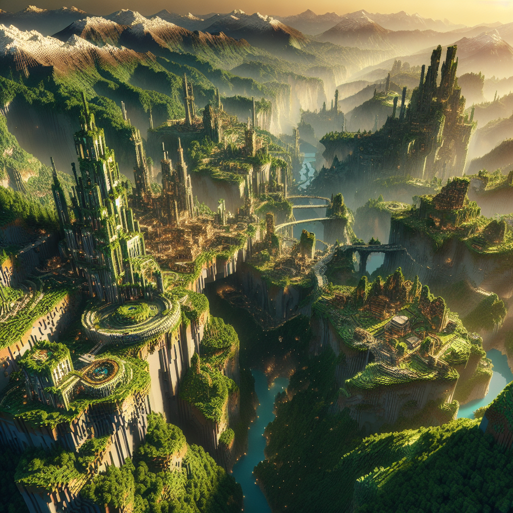 Epic Journey: Exploring the Most Intricate Minecraft Map Creations